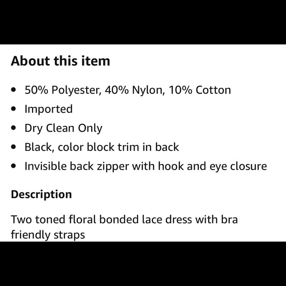 Jessica Simpson Floral Bonded Dress - Picture 5 of 5